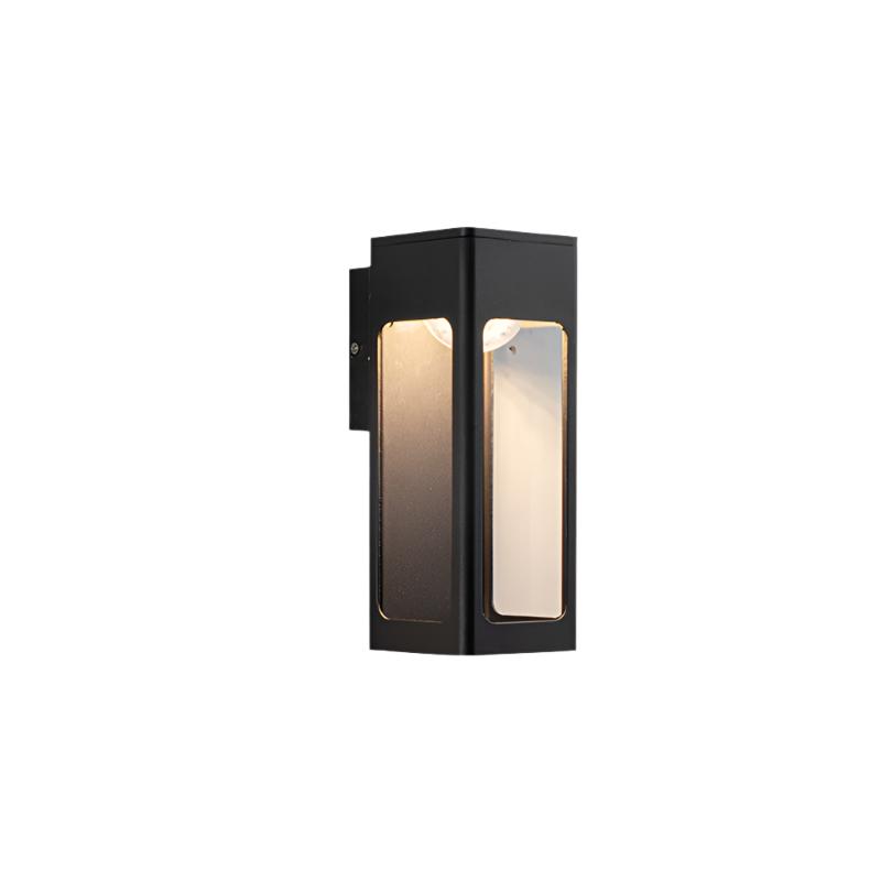 Éclairez votre Extérieur avec une Lampe Murale Géométrique Moderne pour la Installation