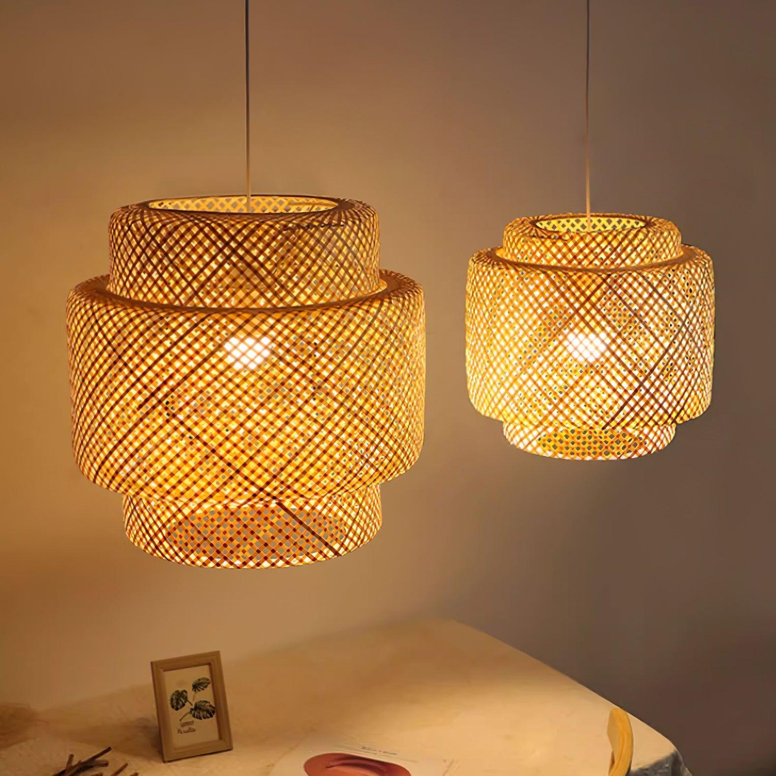 Bamboe Pendellampe pour une Lumière Chaleureuse dans chaque Pièce