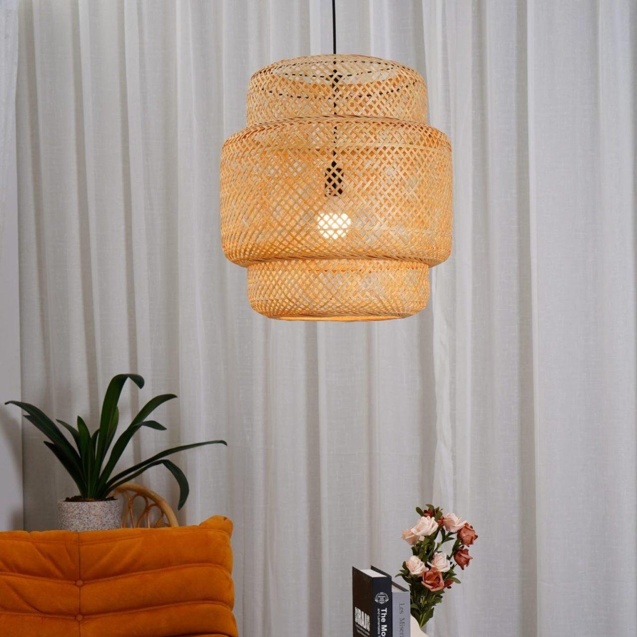 Bamboe Pendellampe pour une Lumière Chaleureuse dans chaque Pièce