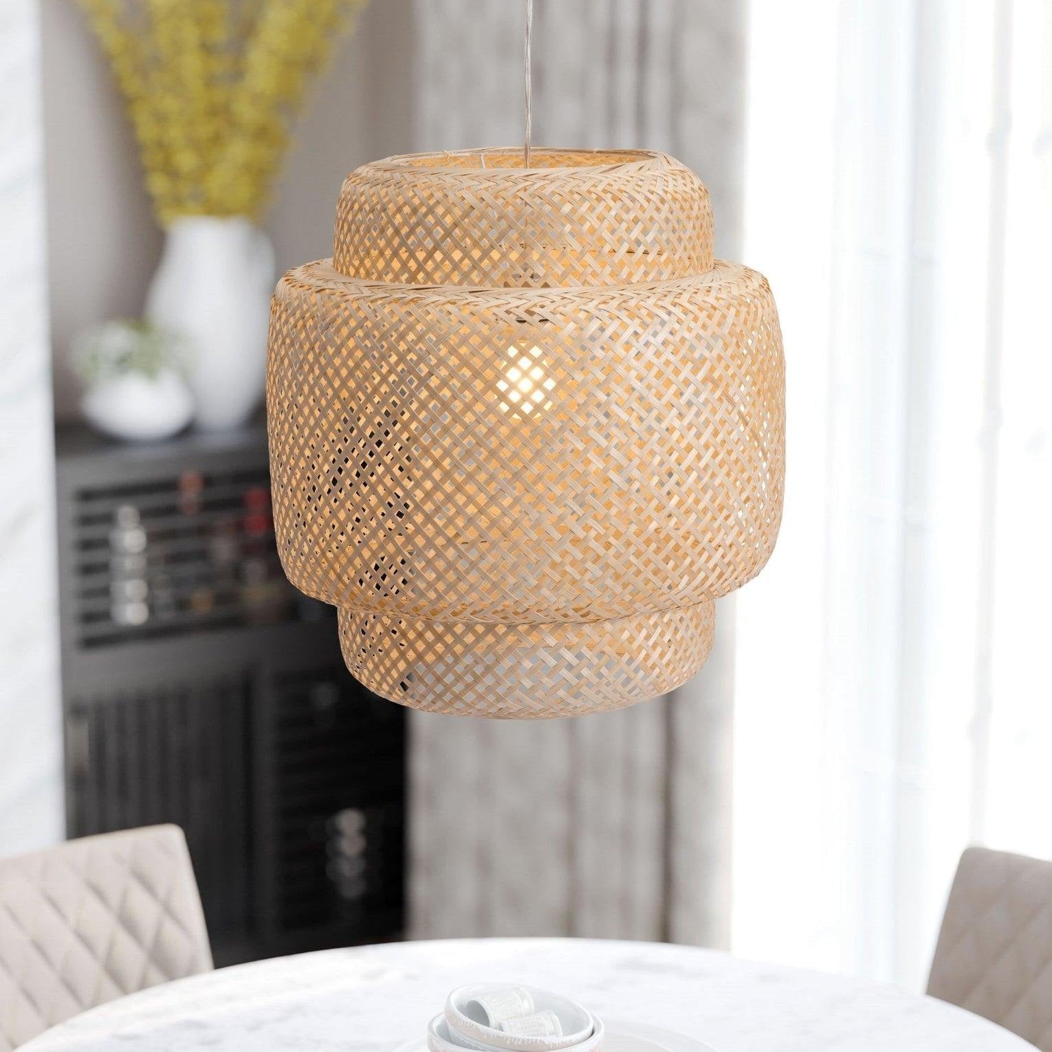 Bamboe Pendellampe pour une Lumière Chaleureuse dans chaque Pièce