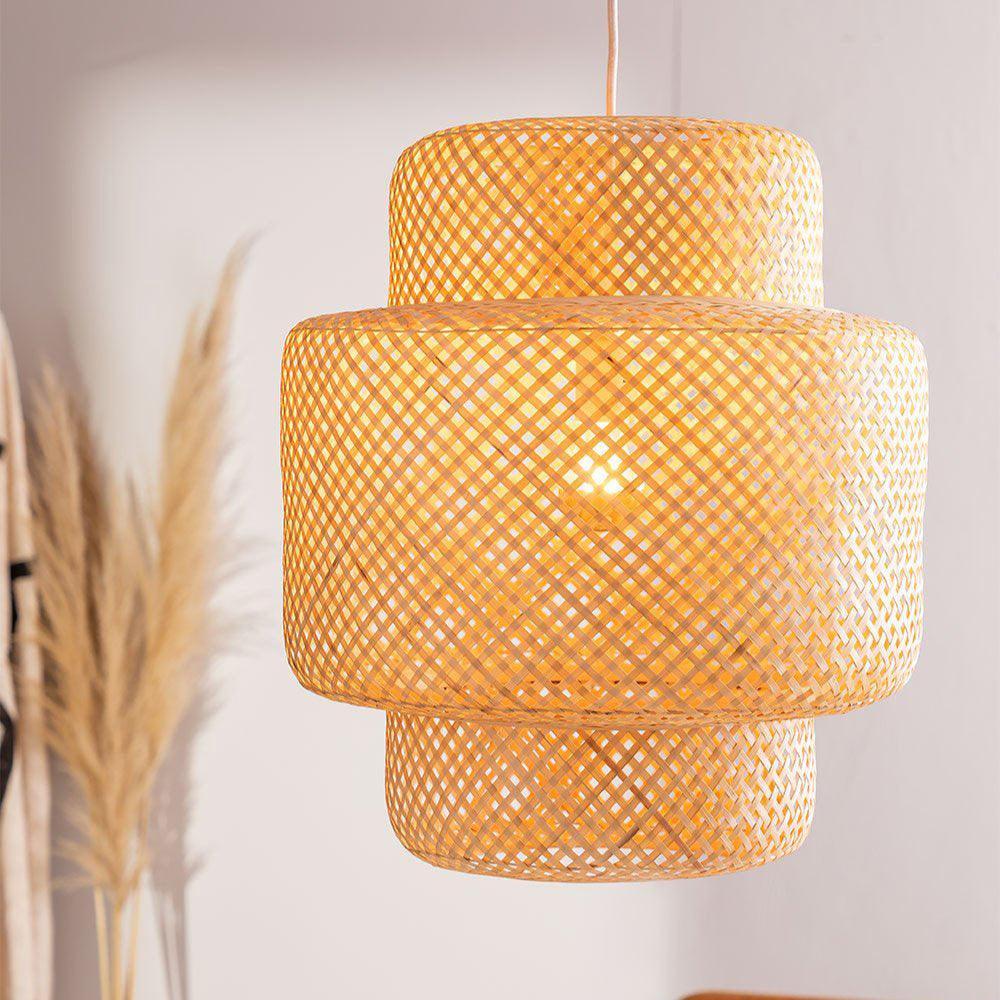 Bamboe Pendellampe pour une Lumière Chaleureuse dans chaque Pièce
