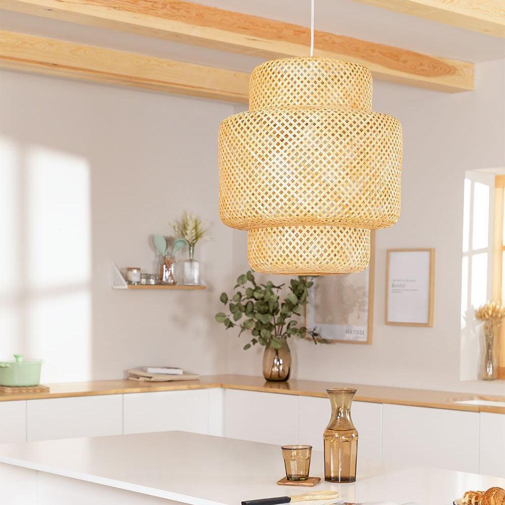 Bamboe Pendellampe pour une Lumière Chaleureuse dans chaque Pièce