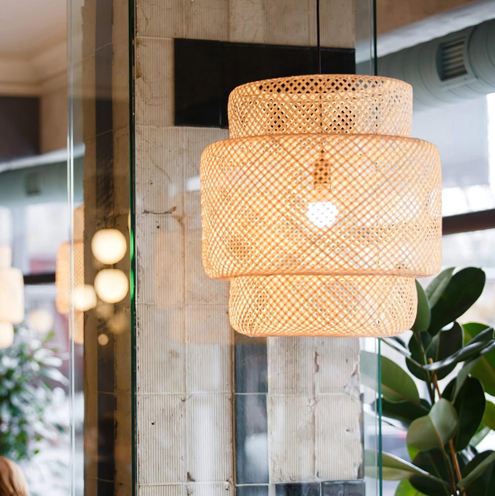 Bamboe Pendellampe pour une Lumière Chaleureuse dans chaque Pièce