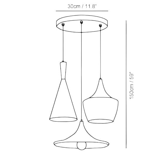 Illuminez votre Espace avec L'élégante Beat Hängeleuchte