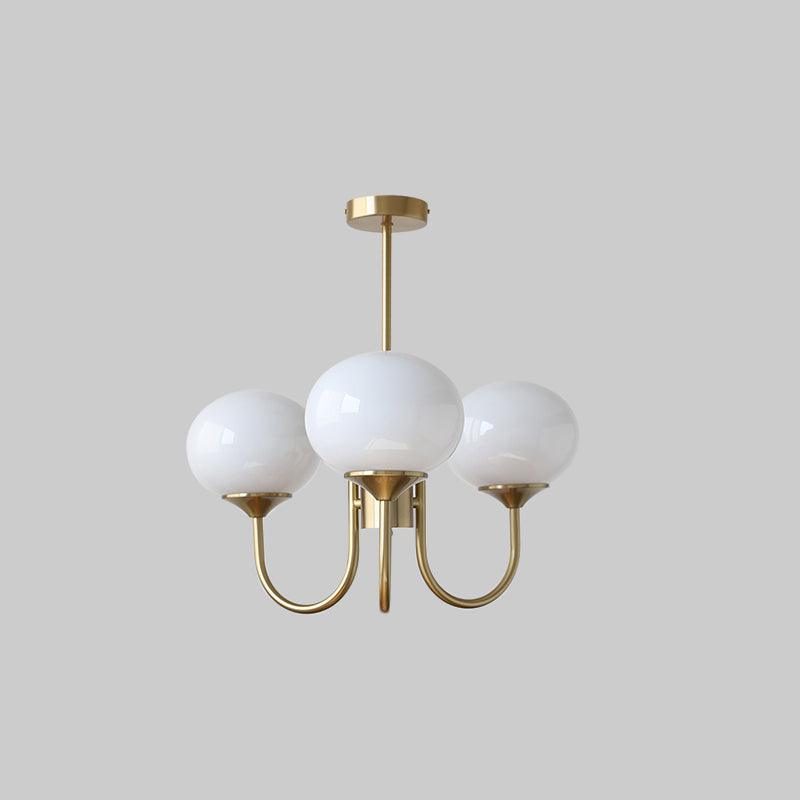 Lueur D'amour : Kronleuchter Aus Marshmallow au Design Moderne