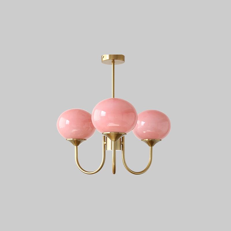 Lueur D'amour : Kronleuchter Aus Marshmallow au Design Moderne