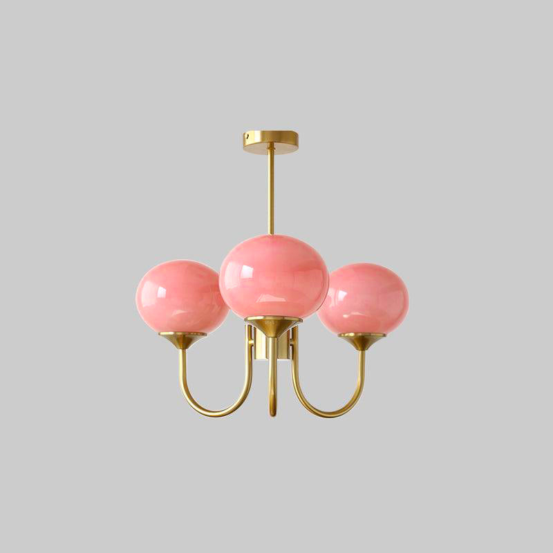 Lueur D'amour : Kronleuchter Aus Marshmallow au Design Moderne