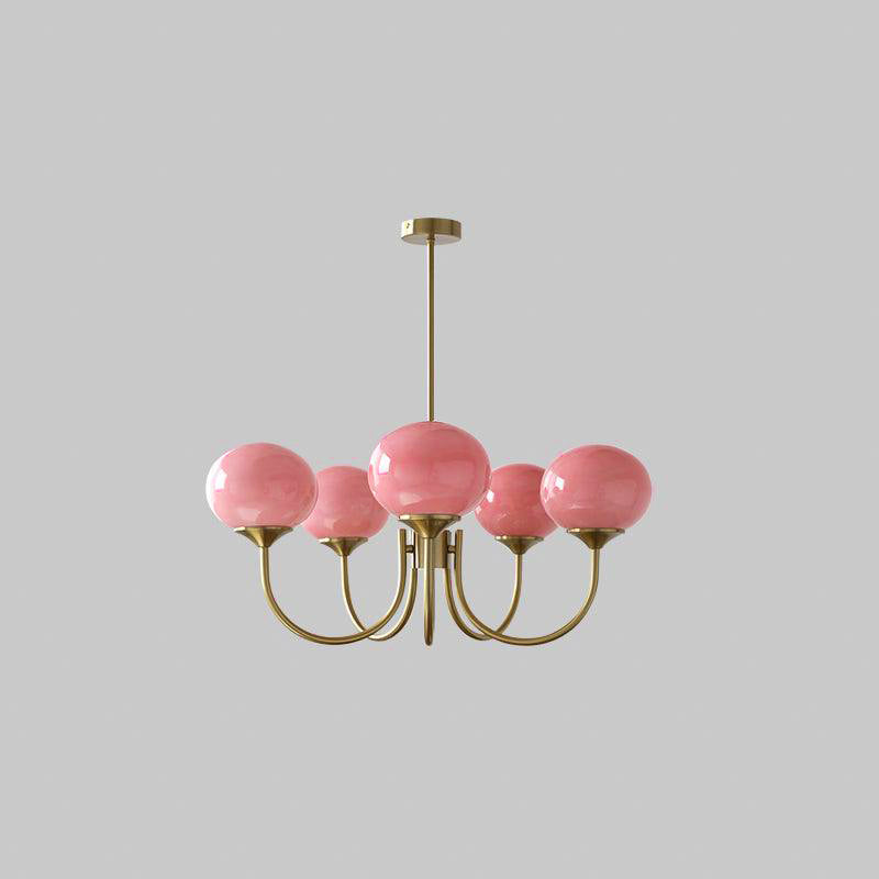 Lueur D'amour : Kronleuchter Aus Marshmallow au Design Moderne
