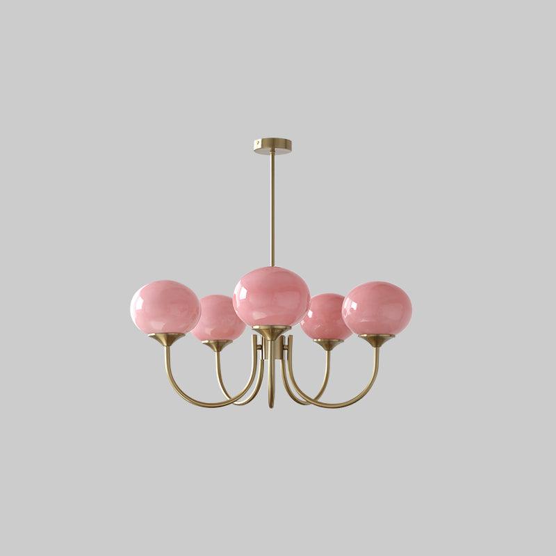 Lueur D'amour : Kronleuchter Aus Marshmallow au Design Moderne
