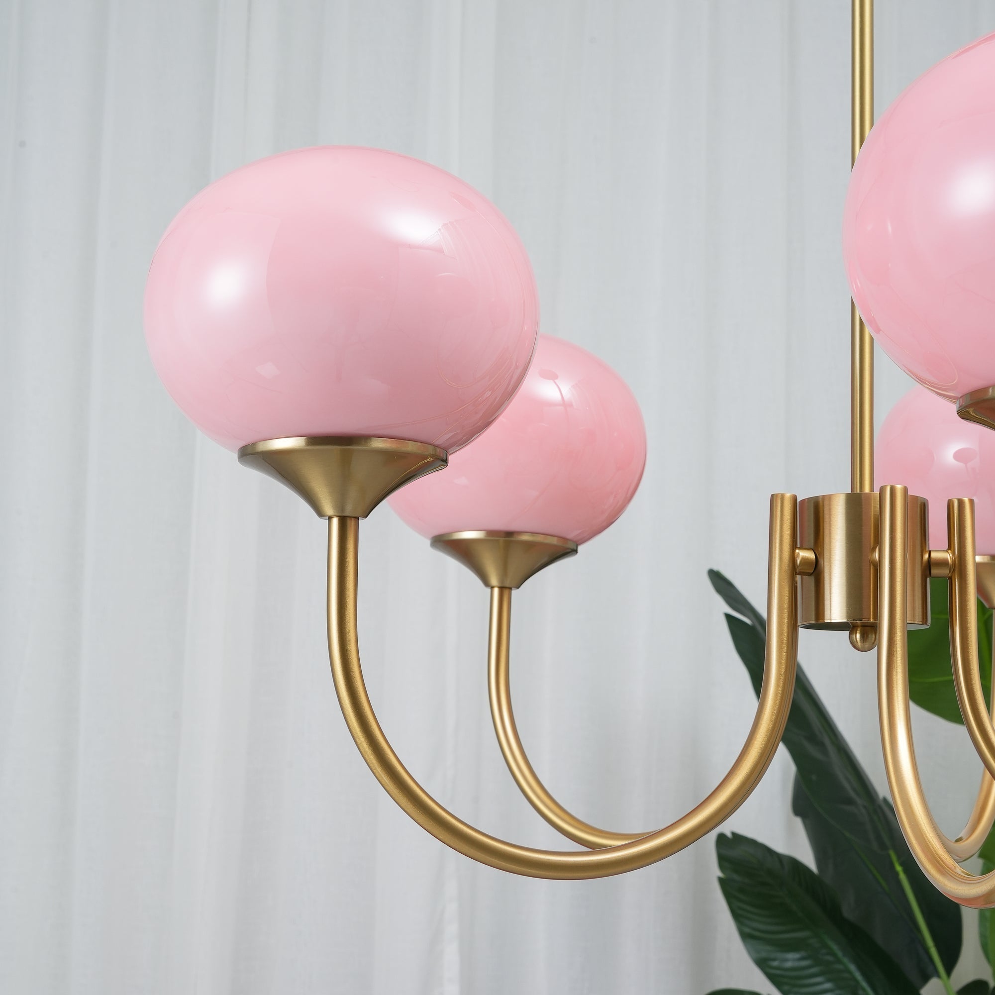 Lueur D'amour : Kronleuchter Aus Marshmallow au Design Moderne