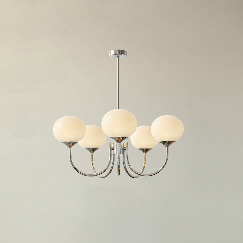 Lueur D'amour : Kronleuchter Aus Marshmallow au Design Moderne