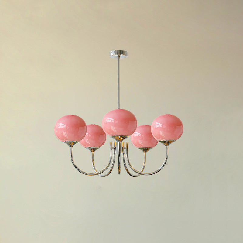 Lueur D'amour : Kronleuchter Aus Marshmallow au Design Moderne