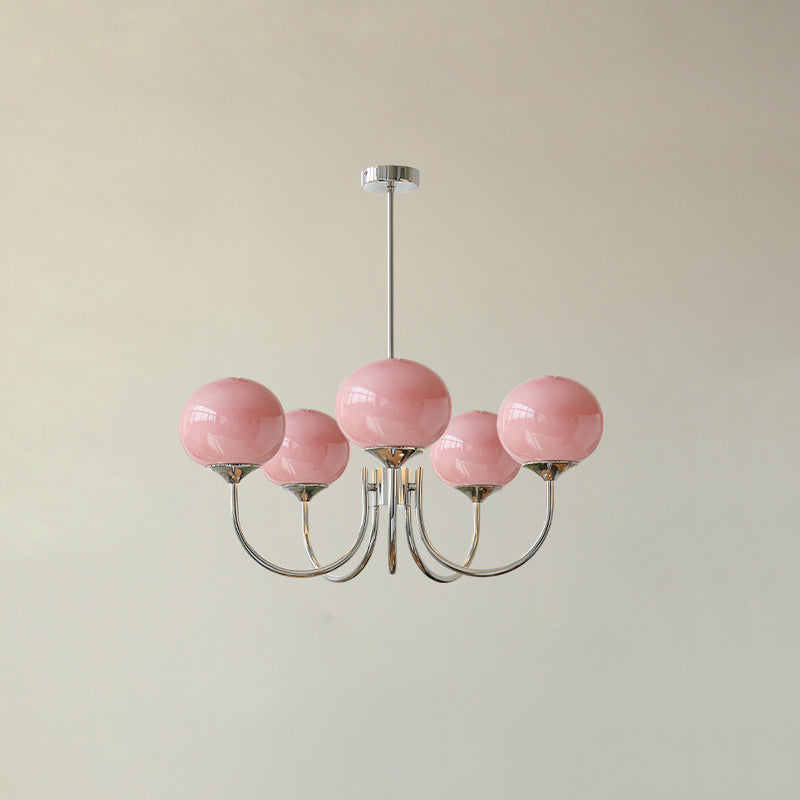 Lueur D'amour : Kronleuchter Aus Marshmallow au Design Moderne