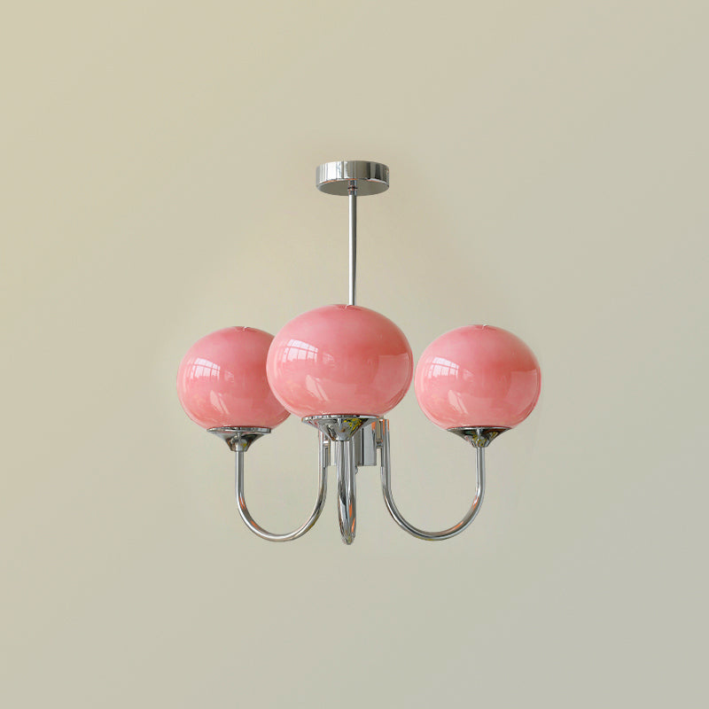 Lueur D'amour : Kronleuchter Aus Marshmallow au Design Moderne