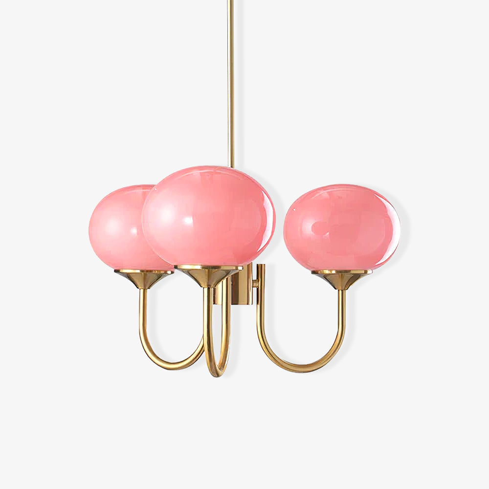 Lueur D'amour : Kronleuchter Aus Marshmallow au Design Moderne