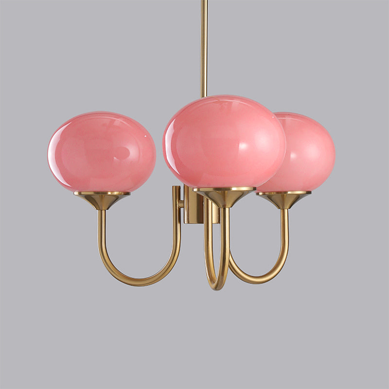 Lueur D'amour : Kronleuchter Aus Marshmallow au Design Moderne