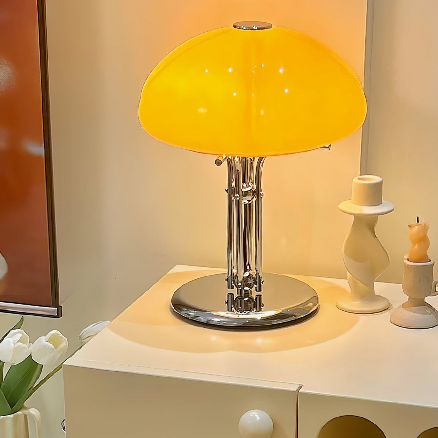 Laissez-vous Charmer par la Lampe Pilz Bauhaus de 30cm x Hauteur