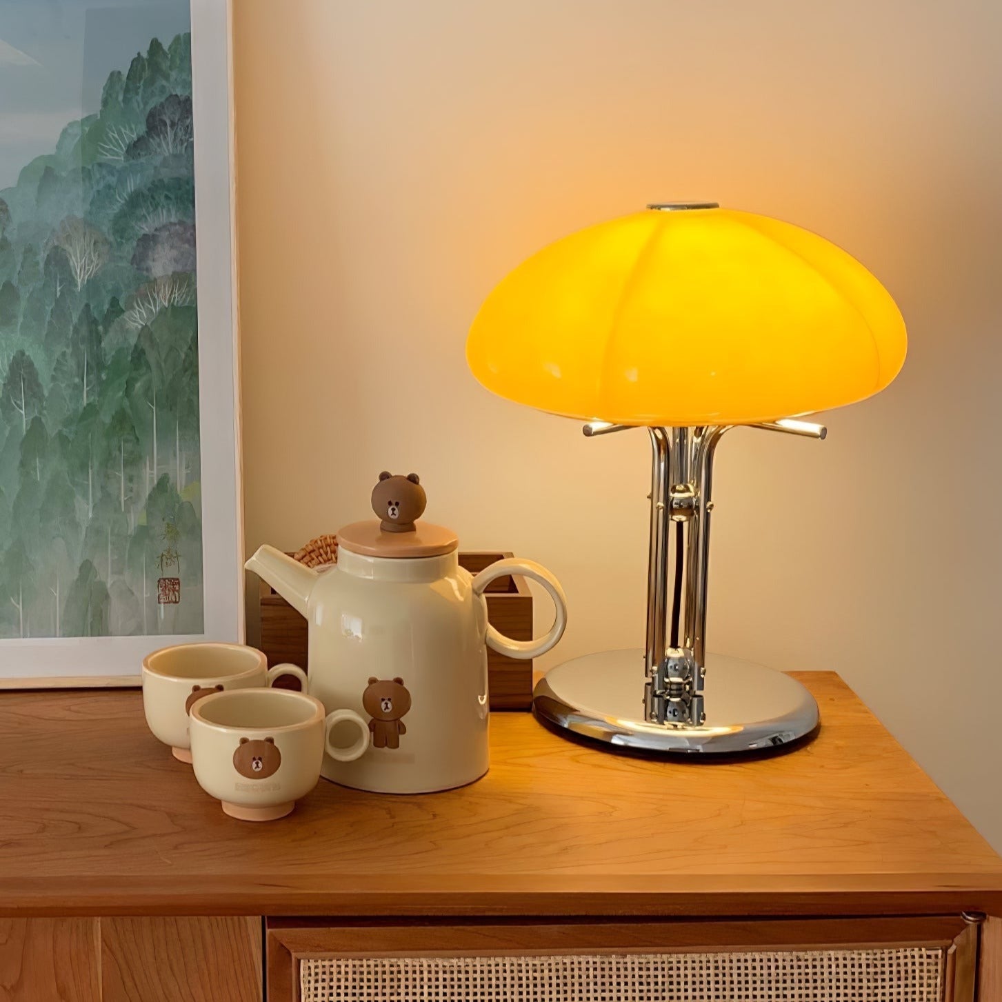 Laissez-vous Charmer par la Lampe Pilz Bauhaus de 30cm x Hauteur