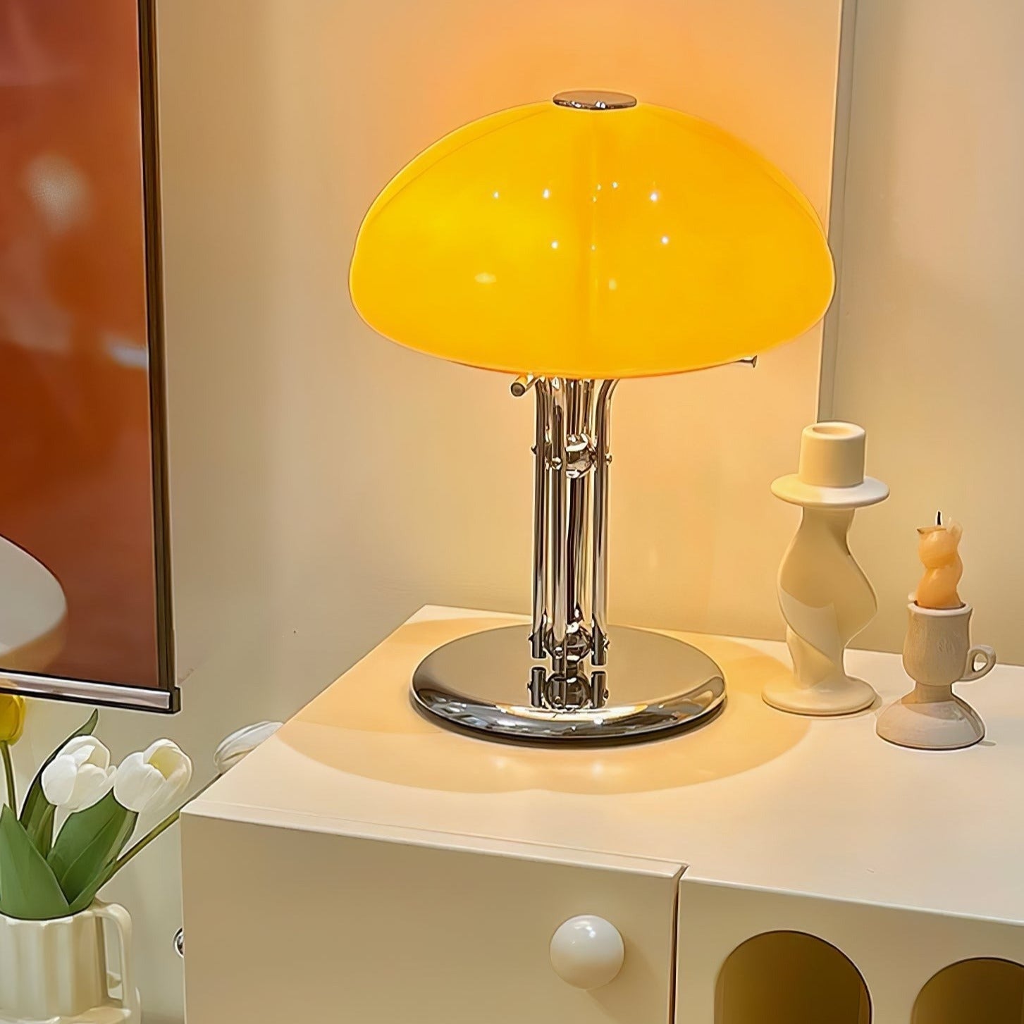 Laissez-vous Charmer par la Lampe Pilz Bauhaus de 30cm x Hauteur