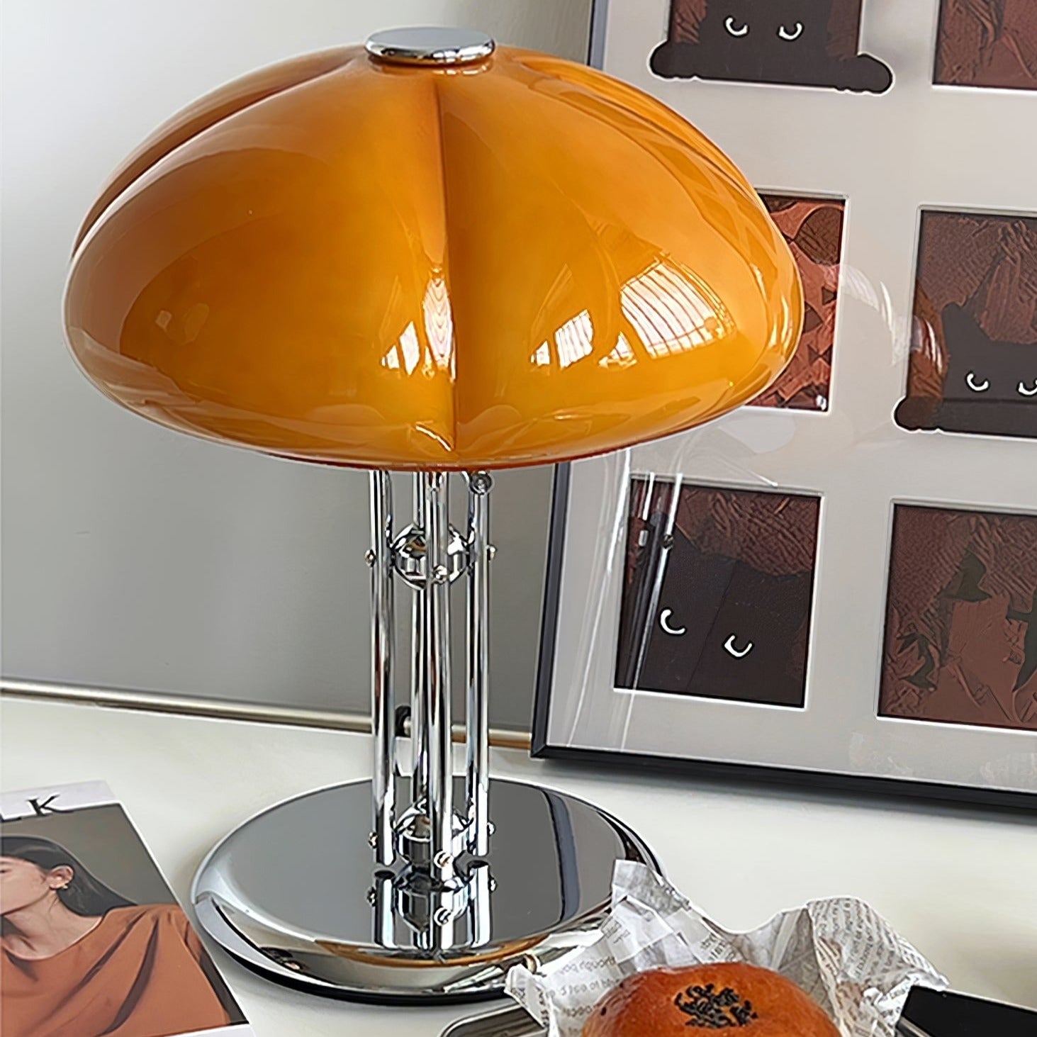 Laissez-vous Charmer par la Lampe Pilz Bauhaus de 30cm x Hauteur