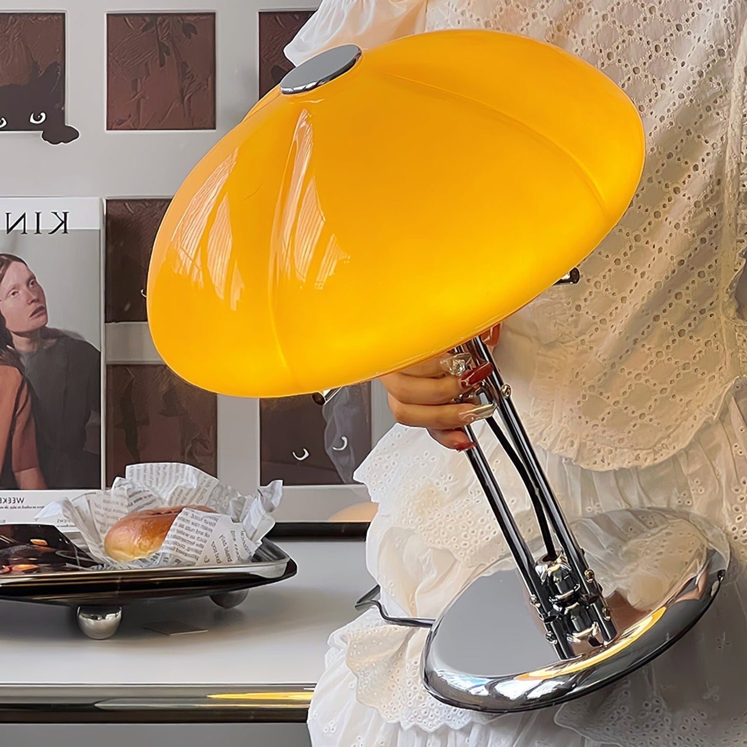 Laissez-vous Charmer par la Lampe Pilz Bauhaus de 30cm x Hauteur