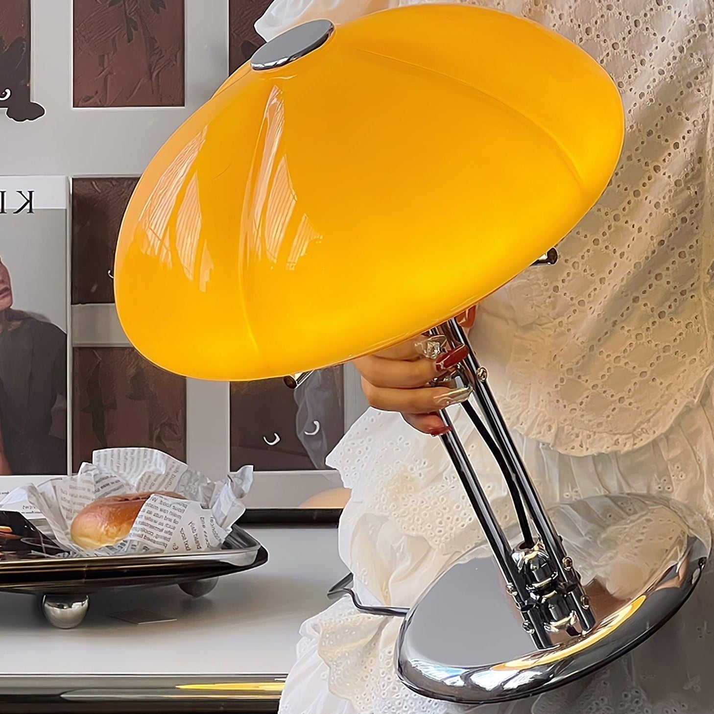 Laissez-vous Charmer par la Lampe Pilz Bauhaus de 30cm x Hauteur