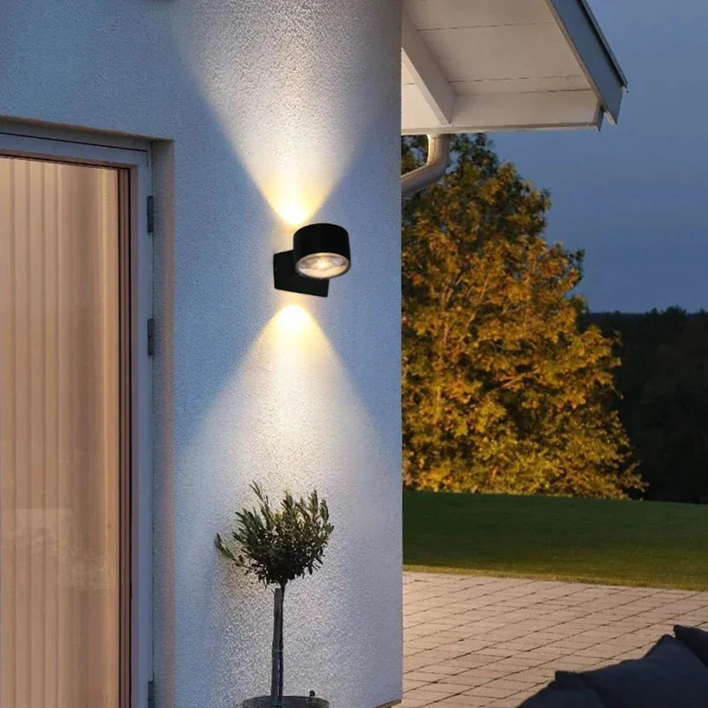 Lampe de Jardin en Aluminium Résistante à L'eau pour Illuminer avec Amour