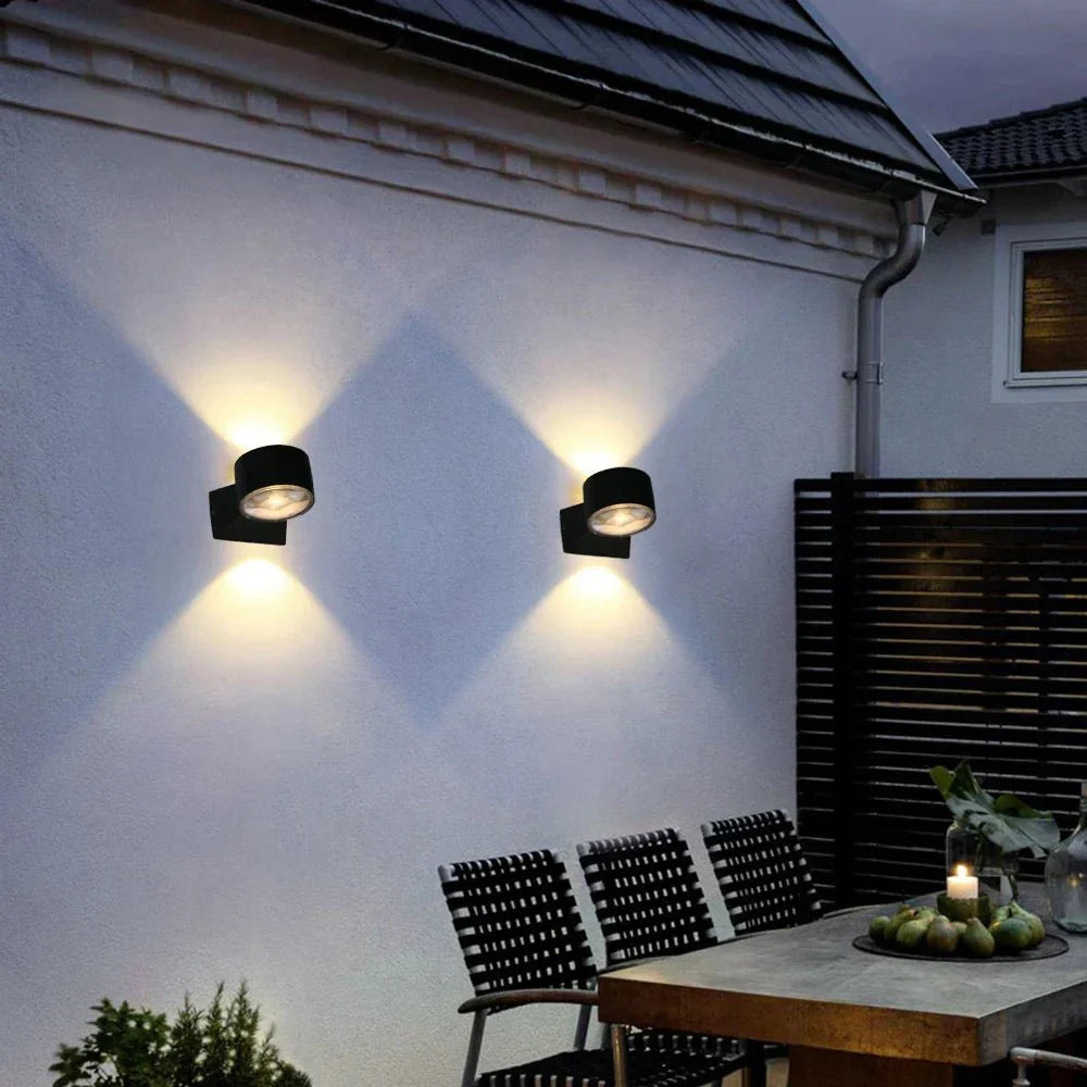 Lampe de Jardin en Aluminium Résistante à L'eau pour Illuminer avec Amour