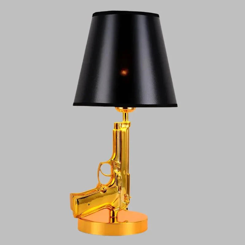 Lampe de Bureau Artdelumière en Forme de Pistolet élégante et Unique