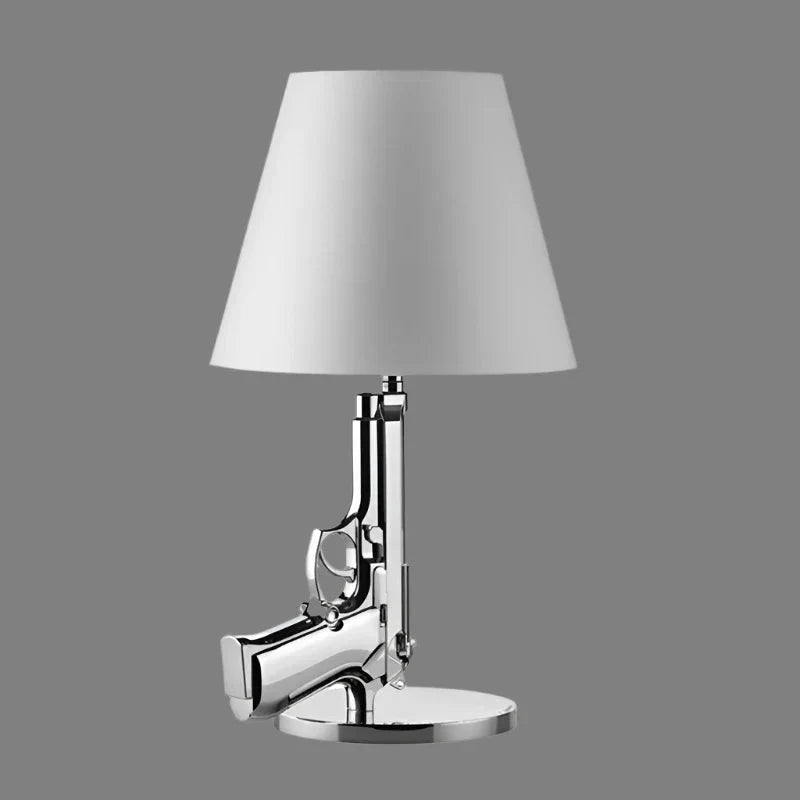 Lampe de Bureau Artdelumière en Forme de Pistolet élégante et Unique