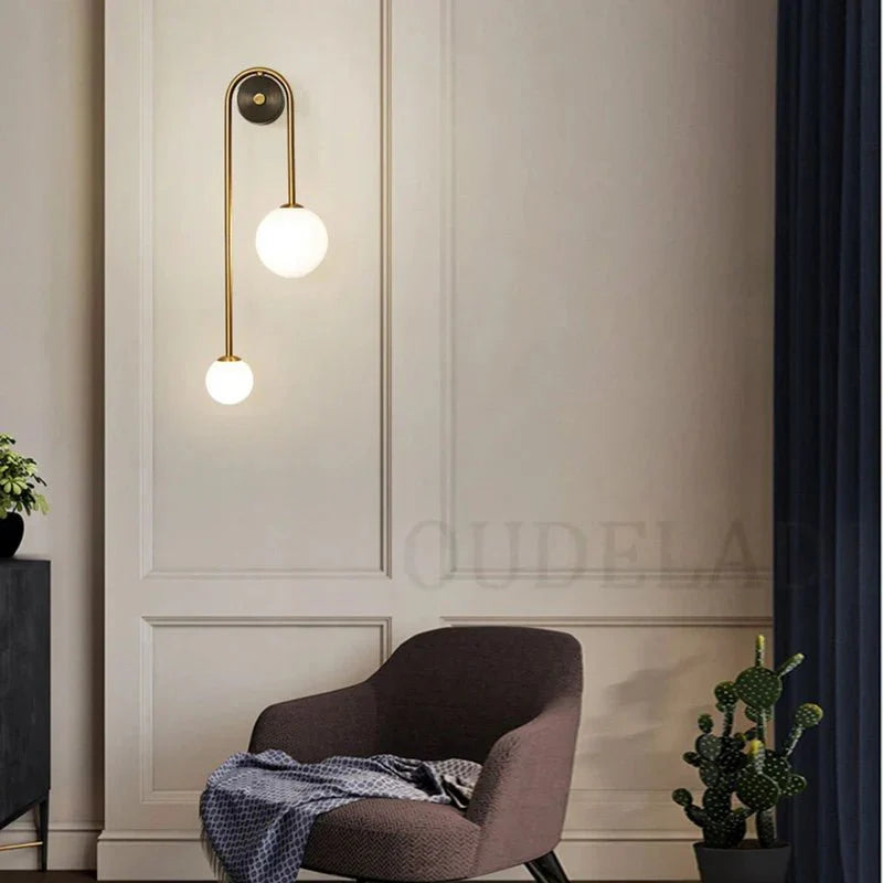 Lampe Auroraglass: Design Moderne et élégante pour une Ambiance Chaleureuse