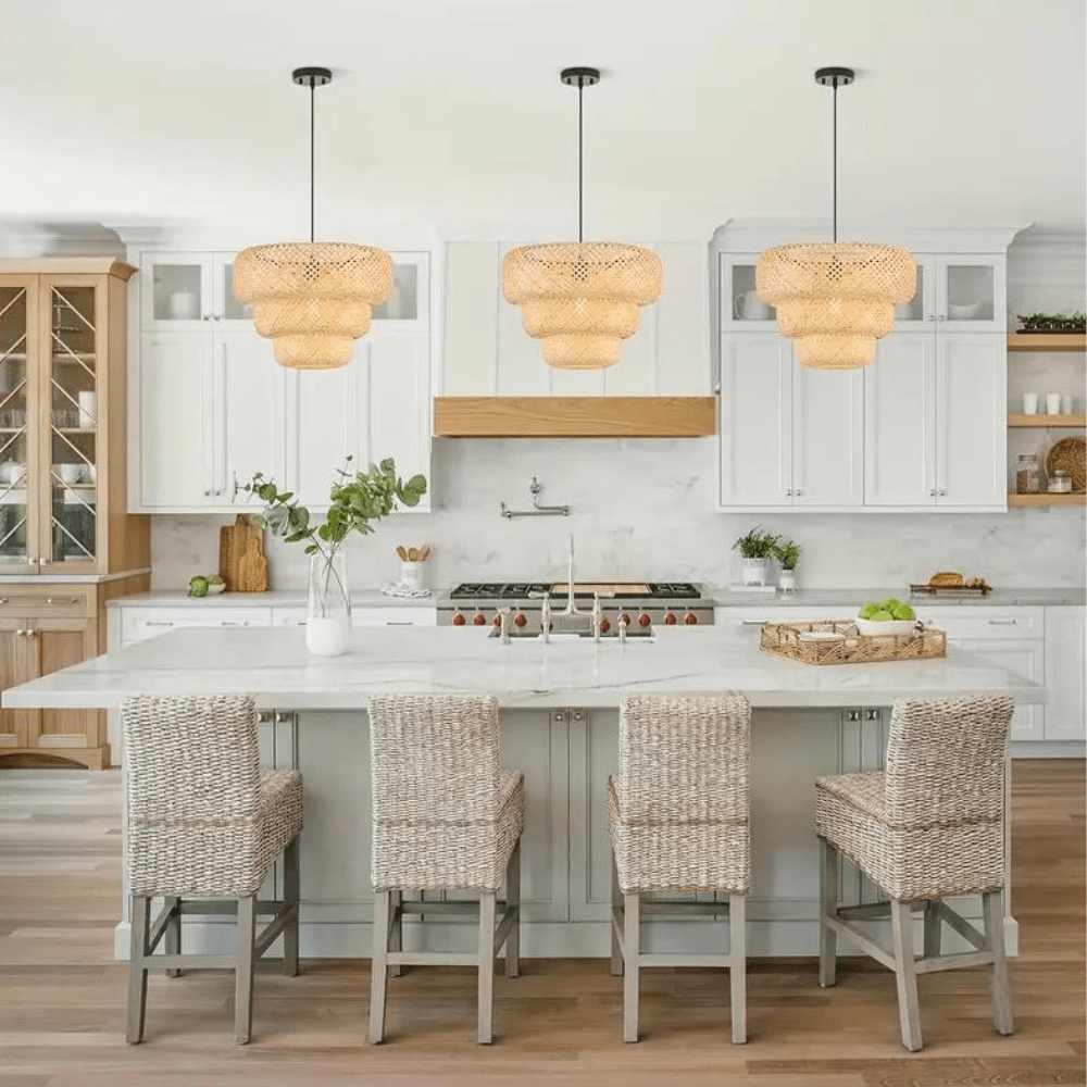 Illuminez votre Espace avec la Boho Bamboe Pendelleuchte élégante