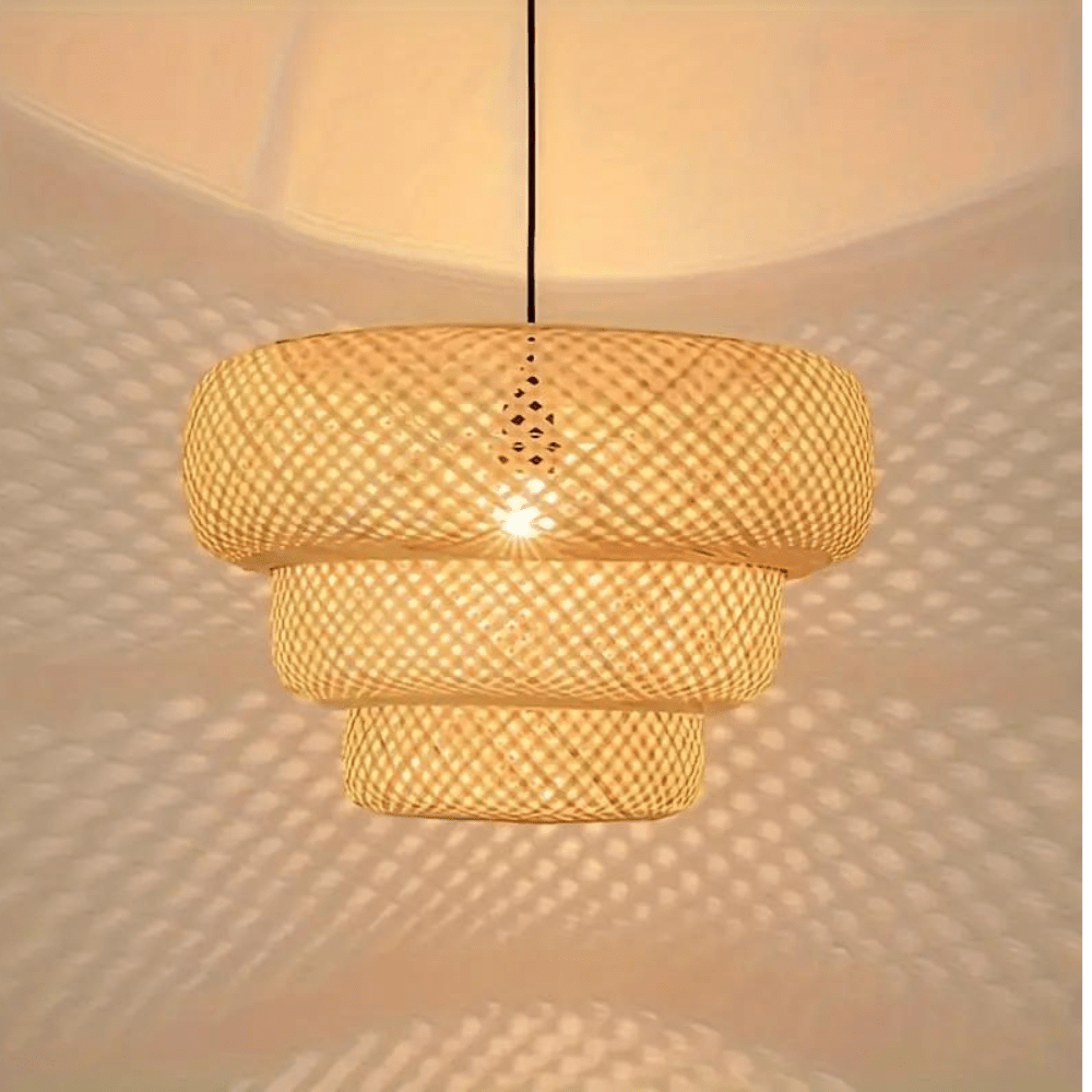 Illuminez votre Espace avec la Boho Bamboe Pendelleuchte élégante
