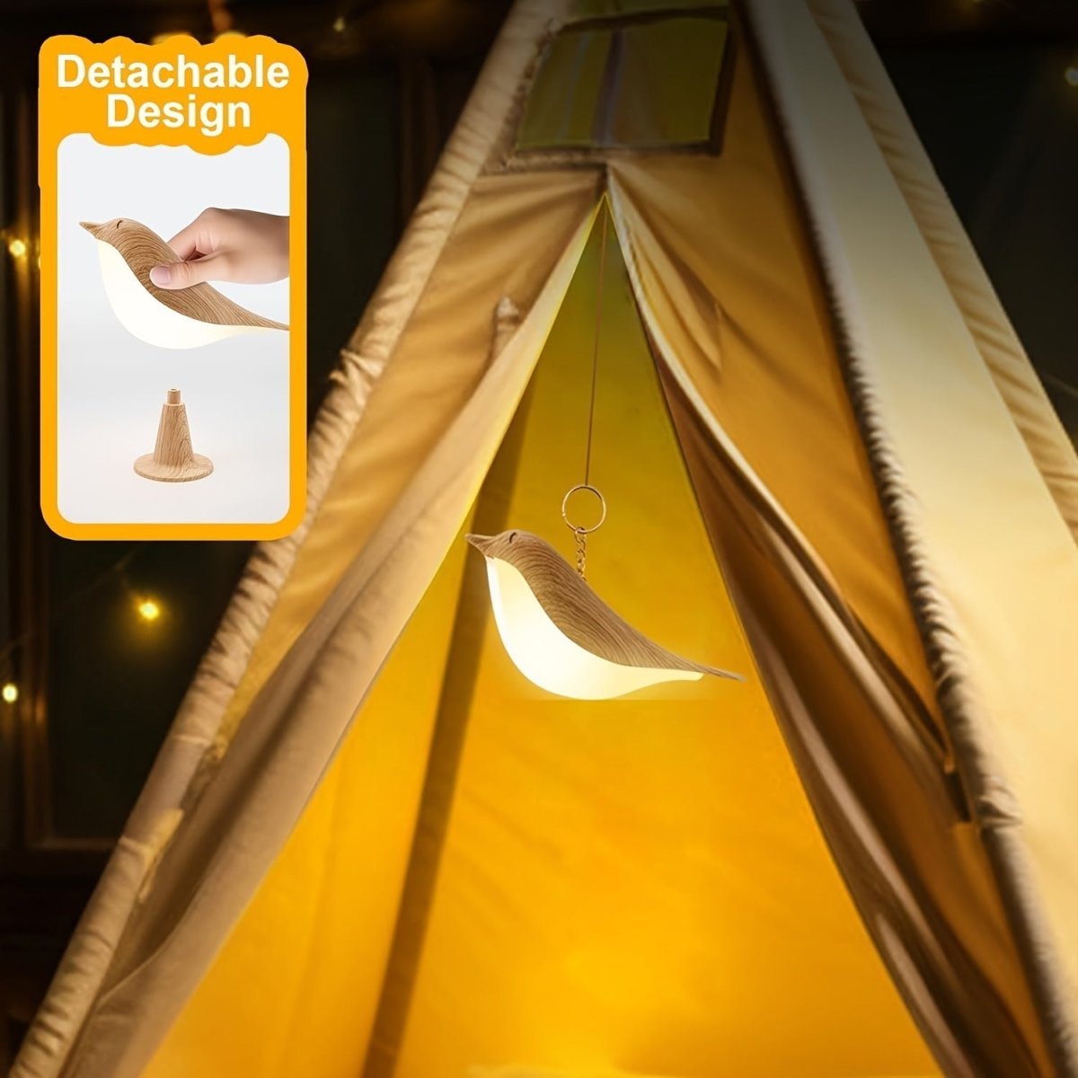 Lampe à Table Led Oiseau pour une Atmosphère Chaleureuse et élégante