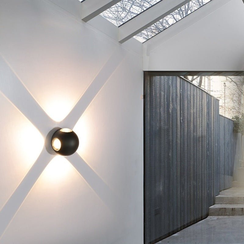 Lampe Murale Globe en Aluminium pour une Bonne Décoration Durable