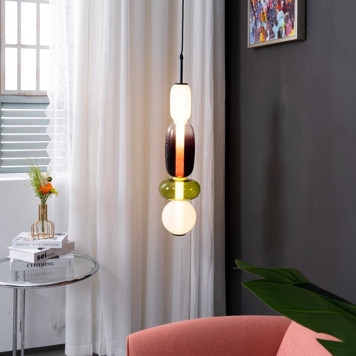 Apportez Joie et Lumière avec Cette Lampe Candyglow Zuckerglas