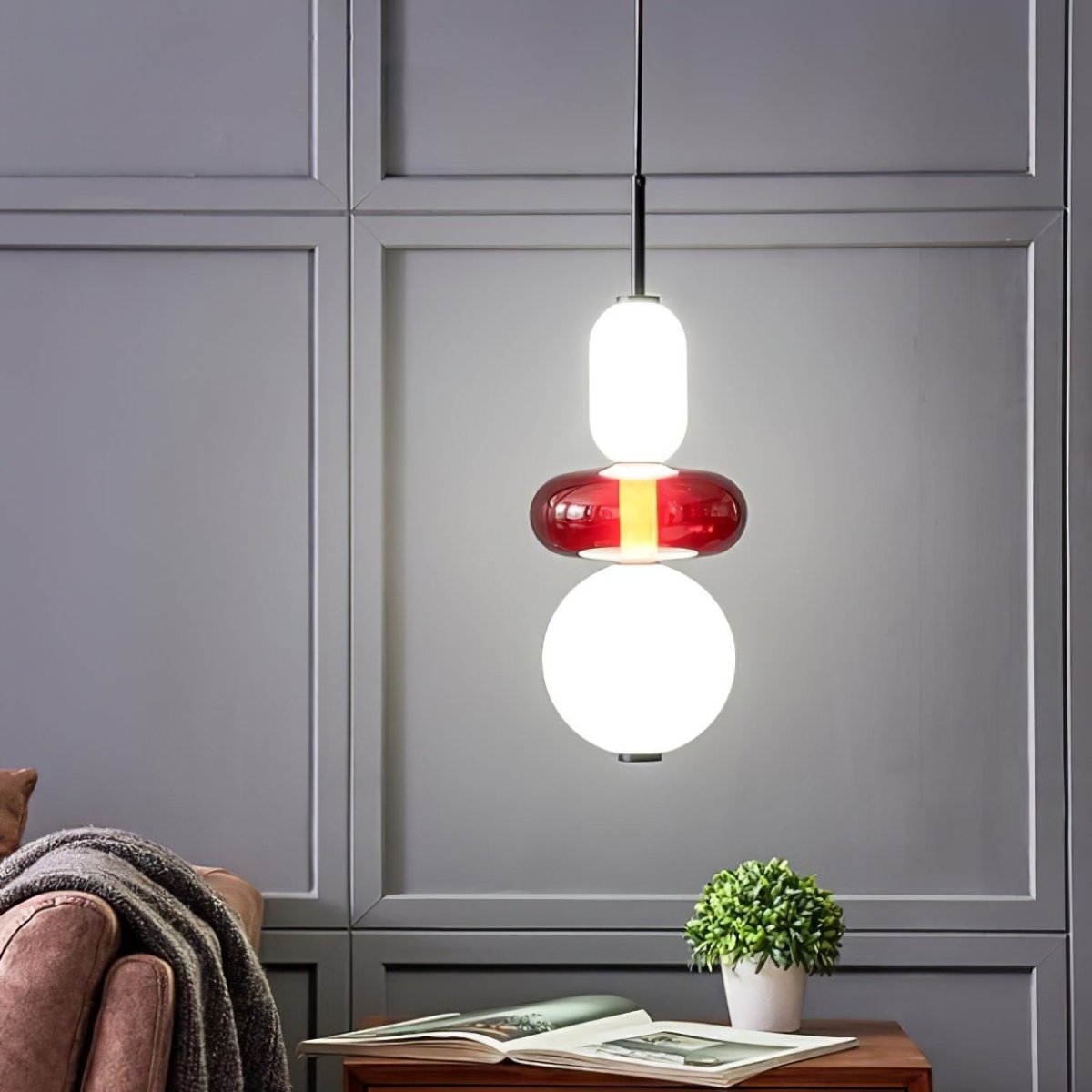 Apportez Joie et Lumière avec Cette Lampe Candyglow Zuckerglas