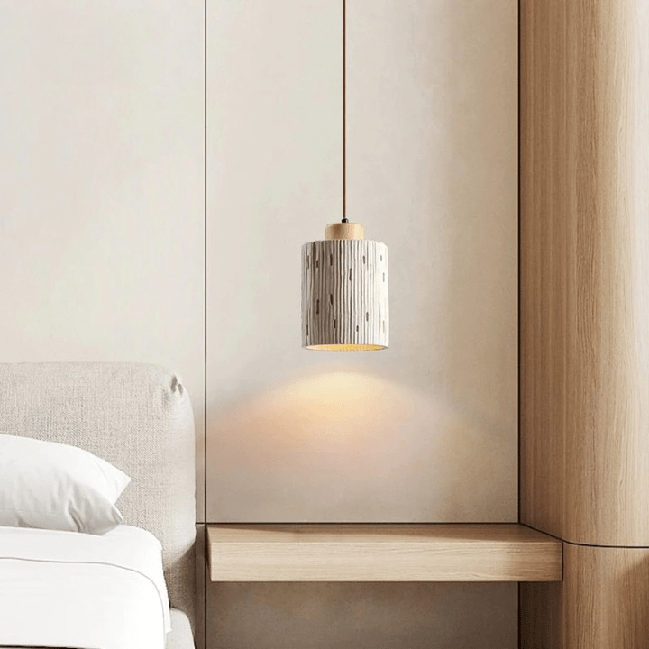 Illuminez votre Espace avec Cette Pendelleuchte Rétro en Béton