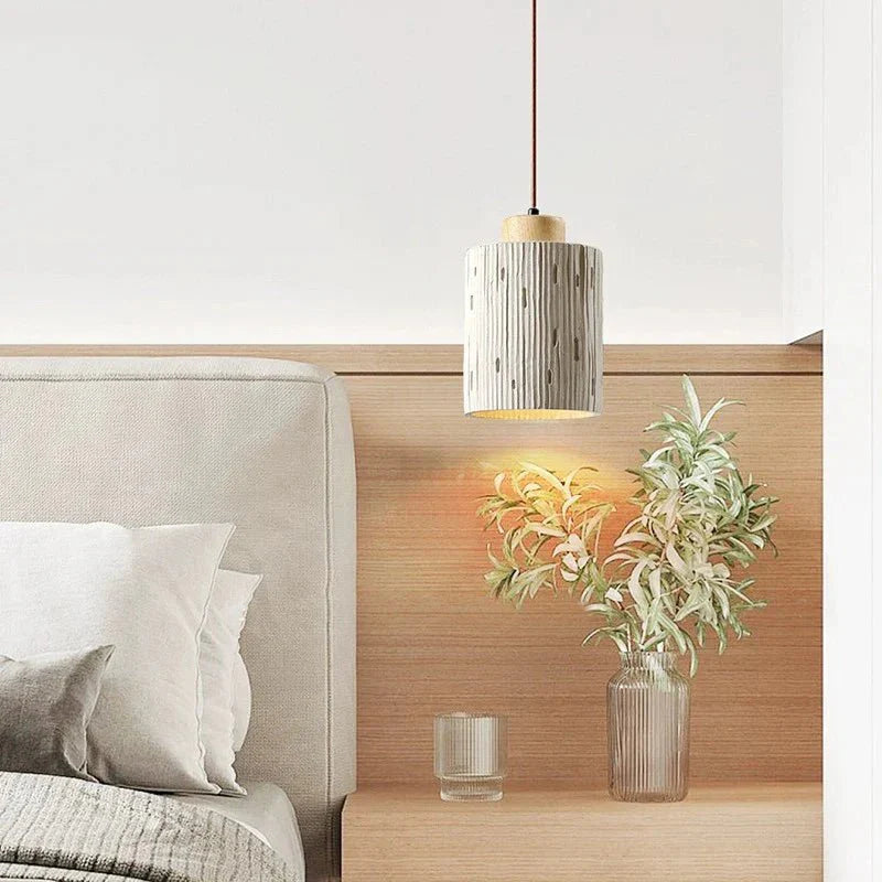 Illuminez votre Espace avec Cette Pendelleuchte Rétro en Béton