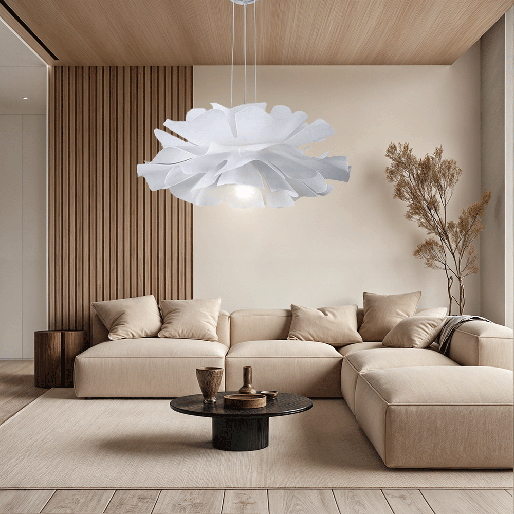 Illuminez votre Intérieur avec la Pendelleuchte Cloud Flower élégante
