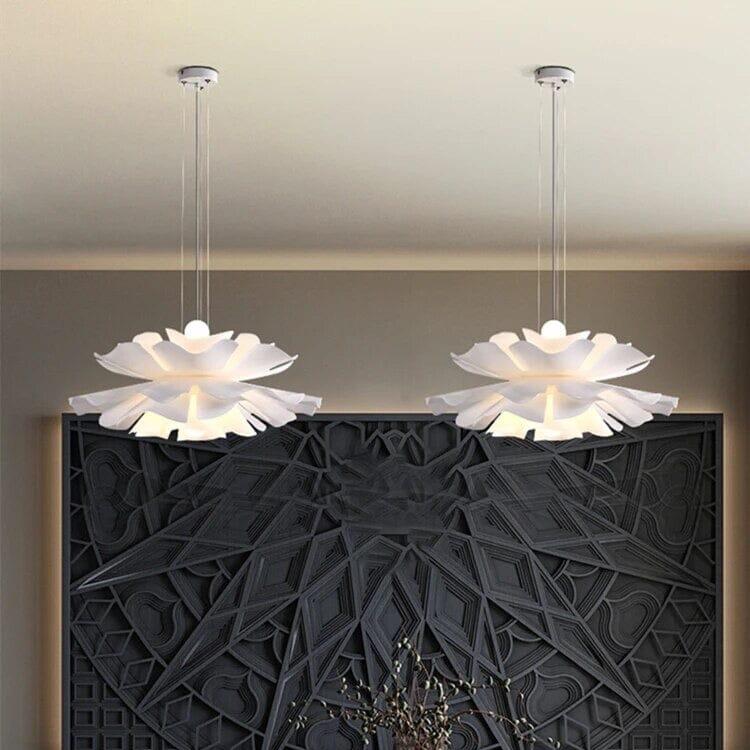 Illuminez votre Intérieur avec la Pendelleuchte Cloud Flower élégante