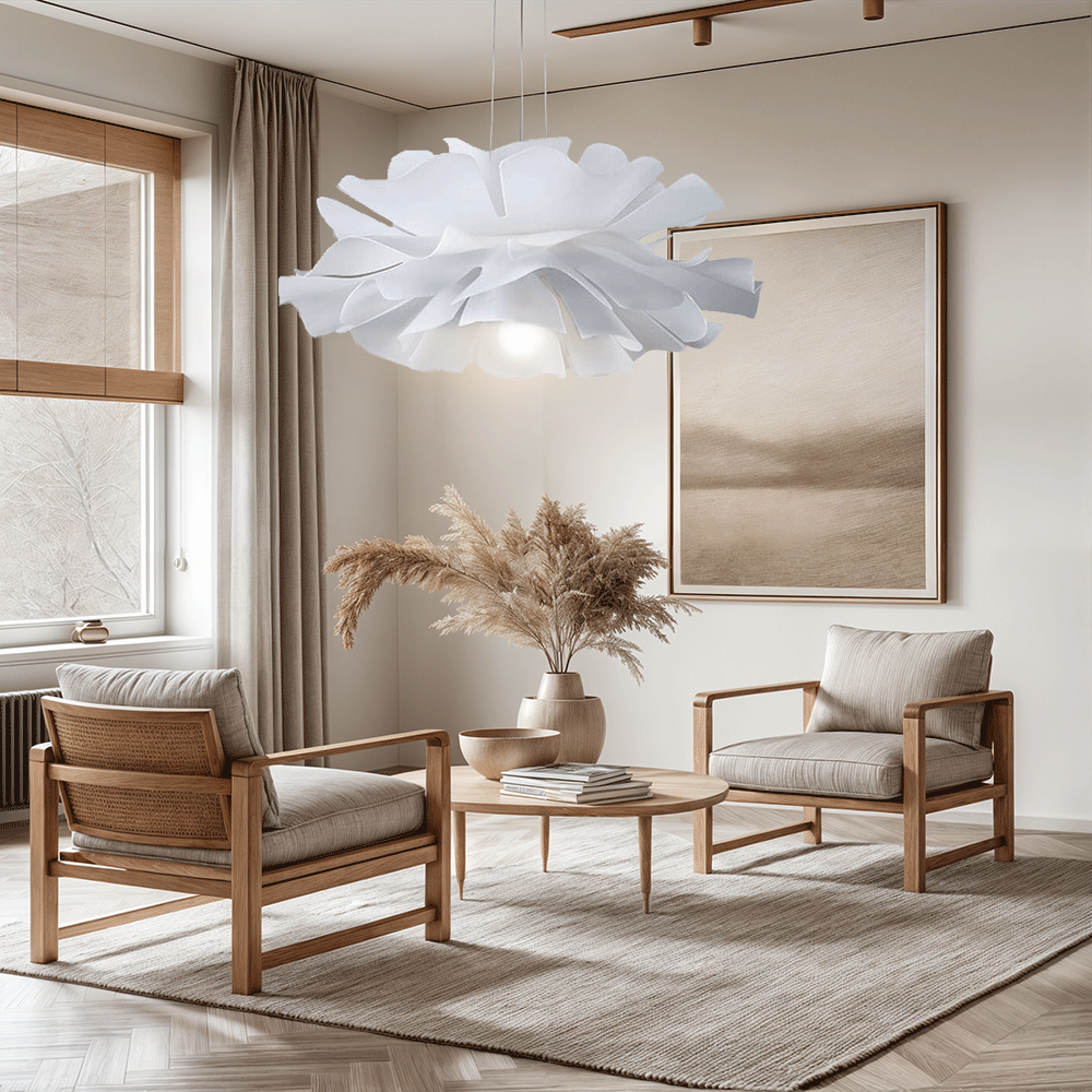 Illuminez votre Intérieur avec la Pendelleuchte Cloud Flower élégante