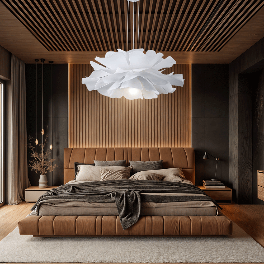 Illuminez votre Intérieur avec la Pendelleuchte Cloud Flower élégante