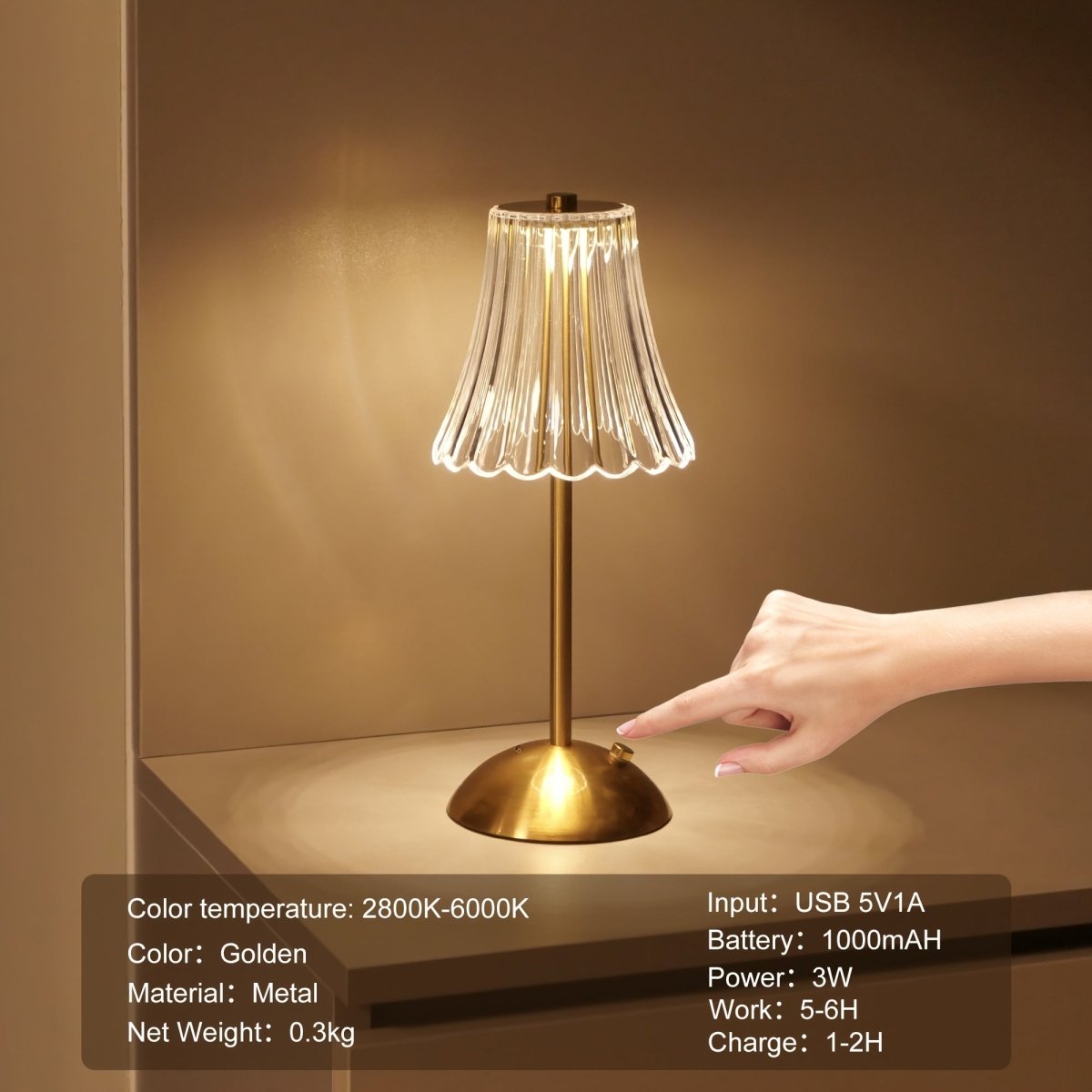 L'éclat D'élégance de la Lampe Crystaluxe pour votre Intérieur