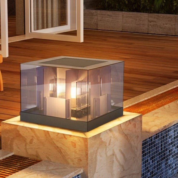 Lumière Douce Cubex Gleam, Nahtlos In Cada Jardins avec énergie Solaire
