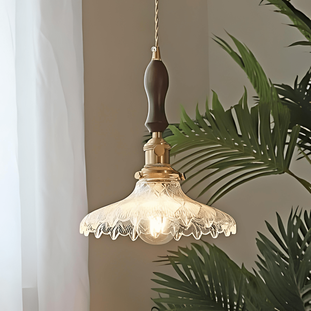 Luminaires en Verre Rétro pour une Atmosphère Accueillante et Raffinée