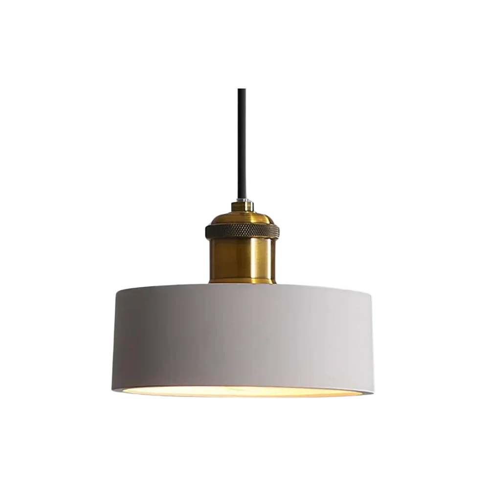 Verfijnde scandi deckenlampe blanche en métal et résine, élégante scandi deckenlampe