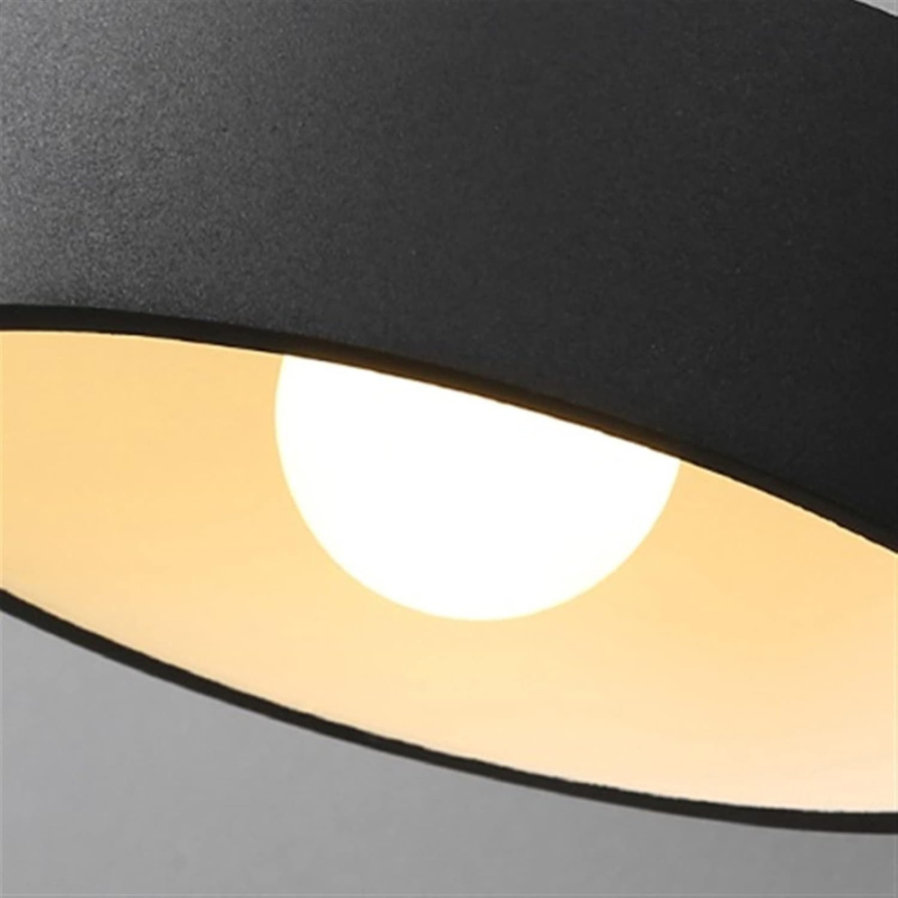 Éclairez votre espace avec la verfijnde scandi deckenlampe noire et illuminée