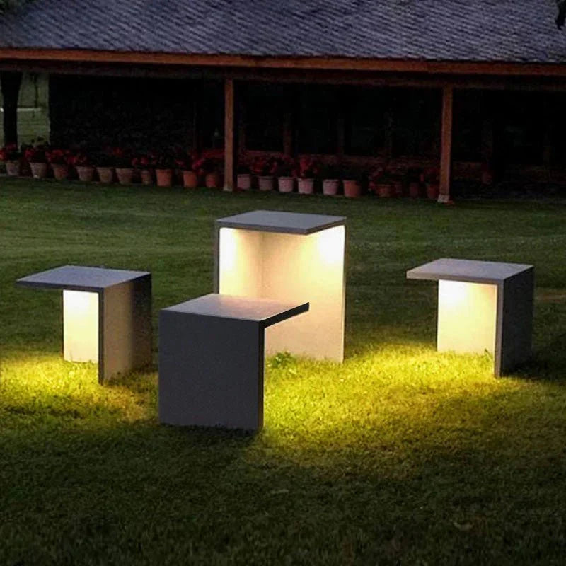 Illuminez votre Extérieur avec le Luminous Block élégant et Moderne