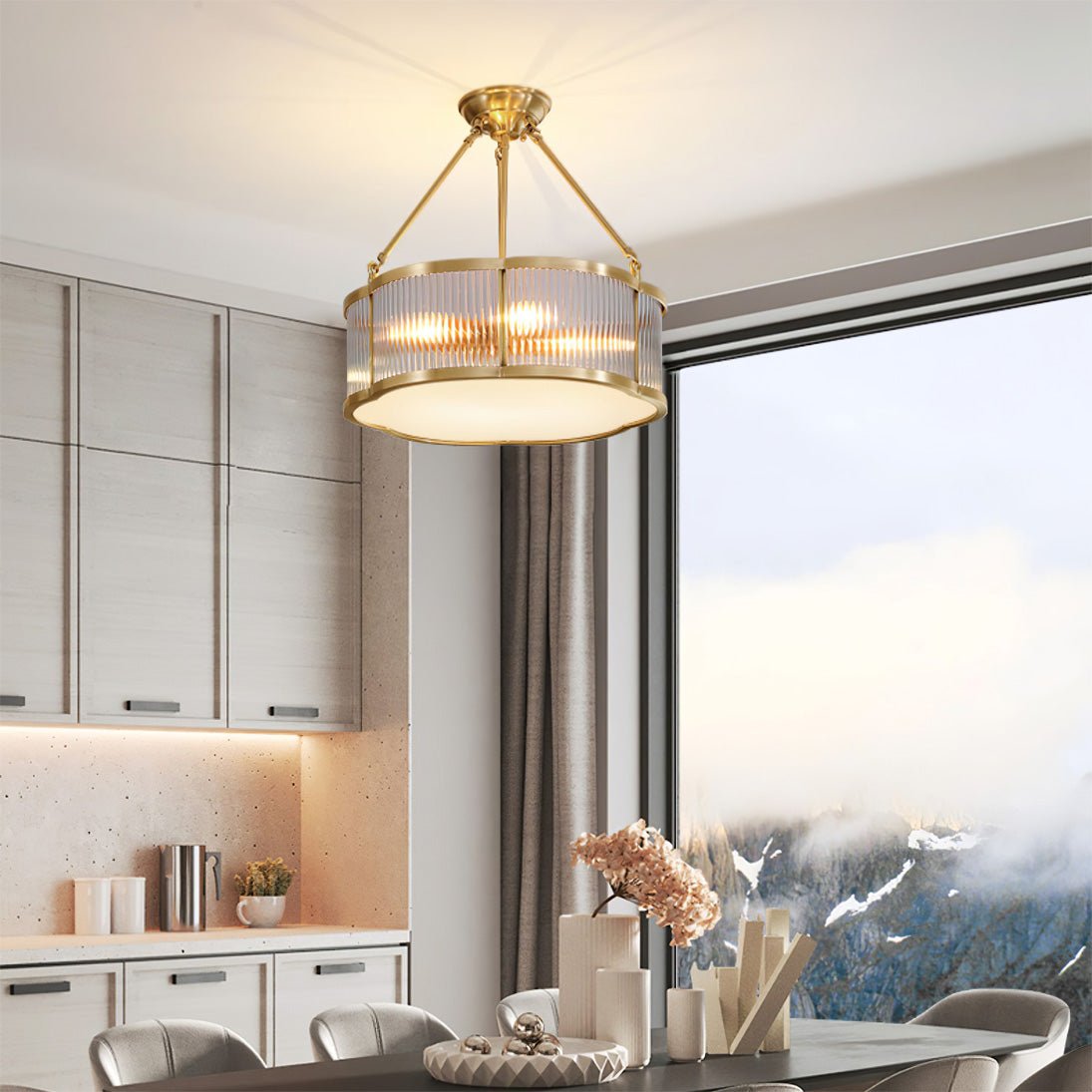 Lumière Hängeleuchte pour un Intérieur élégant et Moderne avec ce Kronleuchter